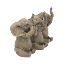 Load image into Gallery viewer, Three Wise Elephants 16cm