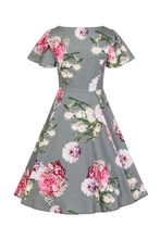 Load image into Gallery viewer, Hearts & Roses Lamour Swing Dress