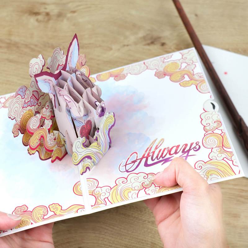 Harry Potter Patronus Pop Up Card