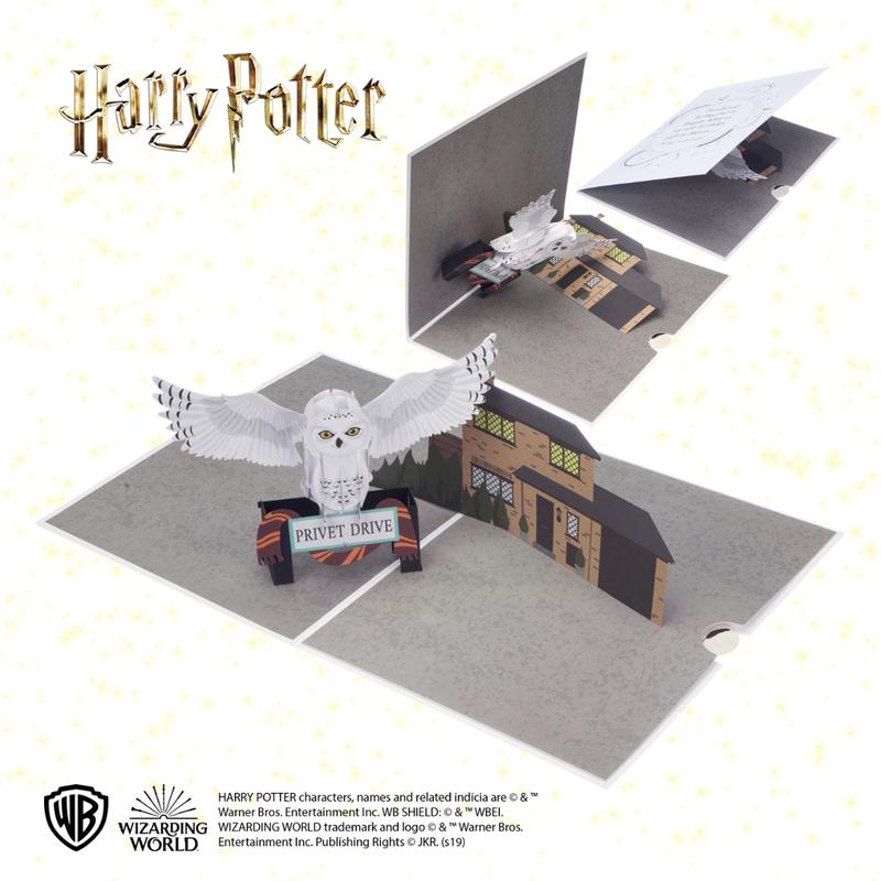 Harry Potter Hedwig Pop Up Card