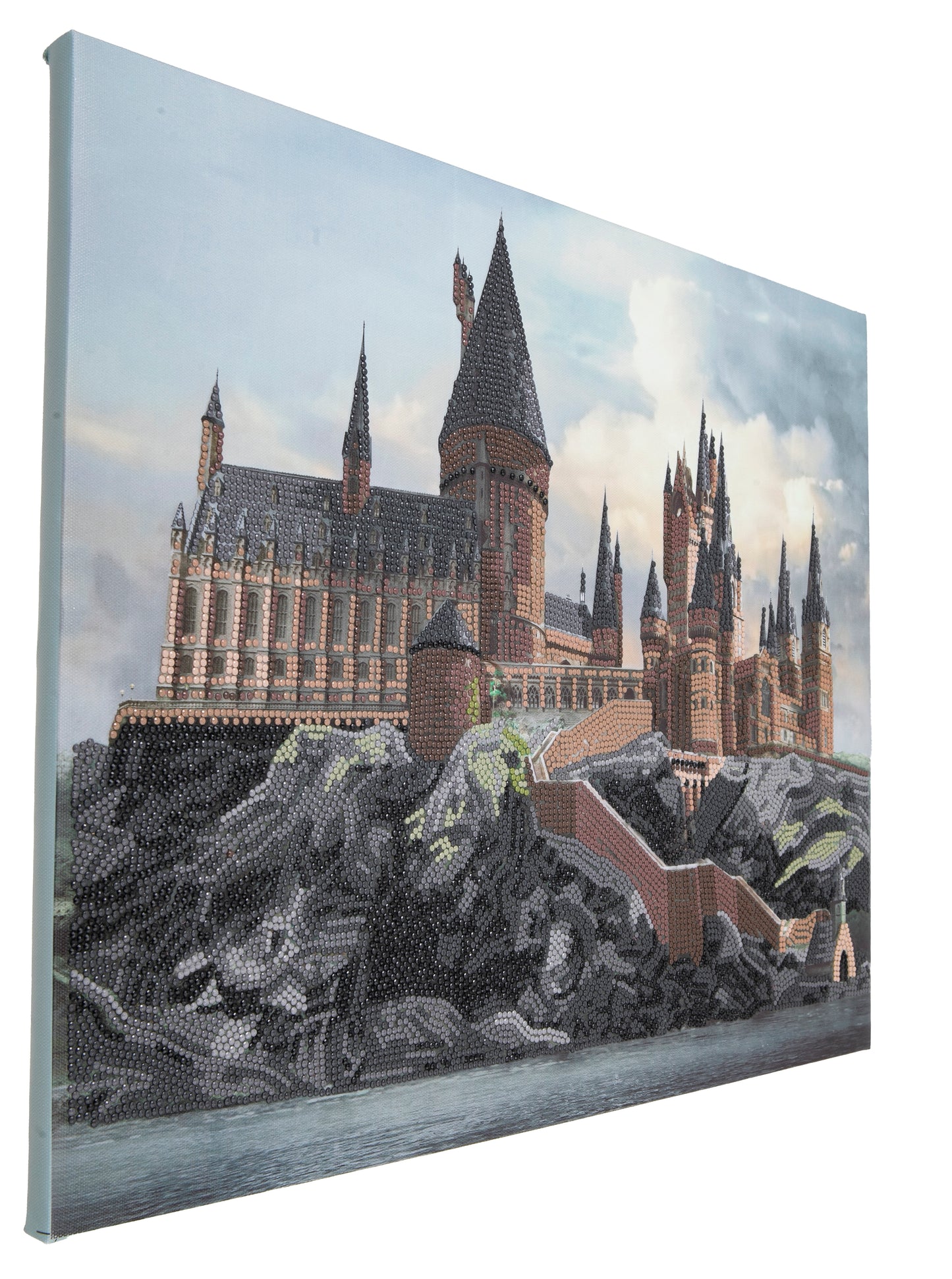 "HOGWARTS CASTLE" Harry Potter Crystal Art Canvas Kit 40X50CM