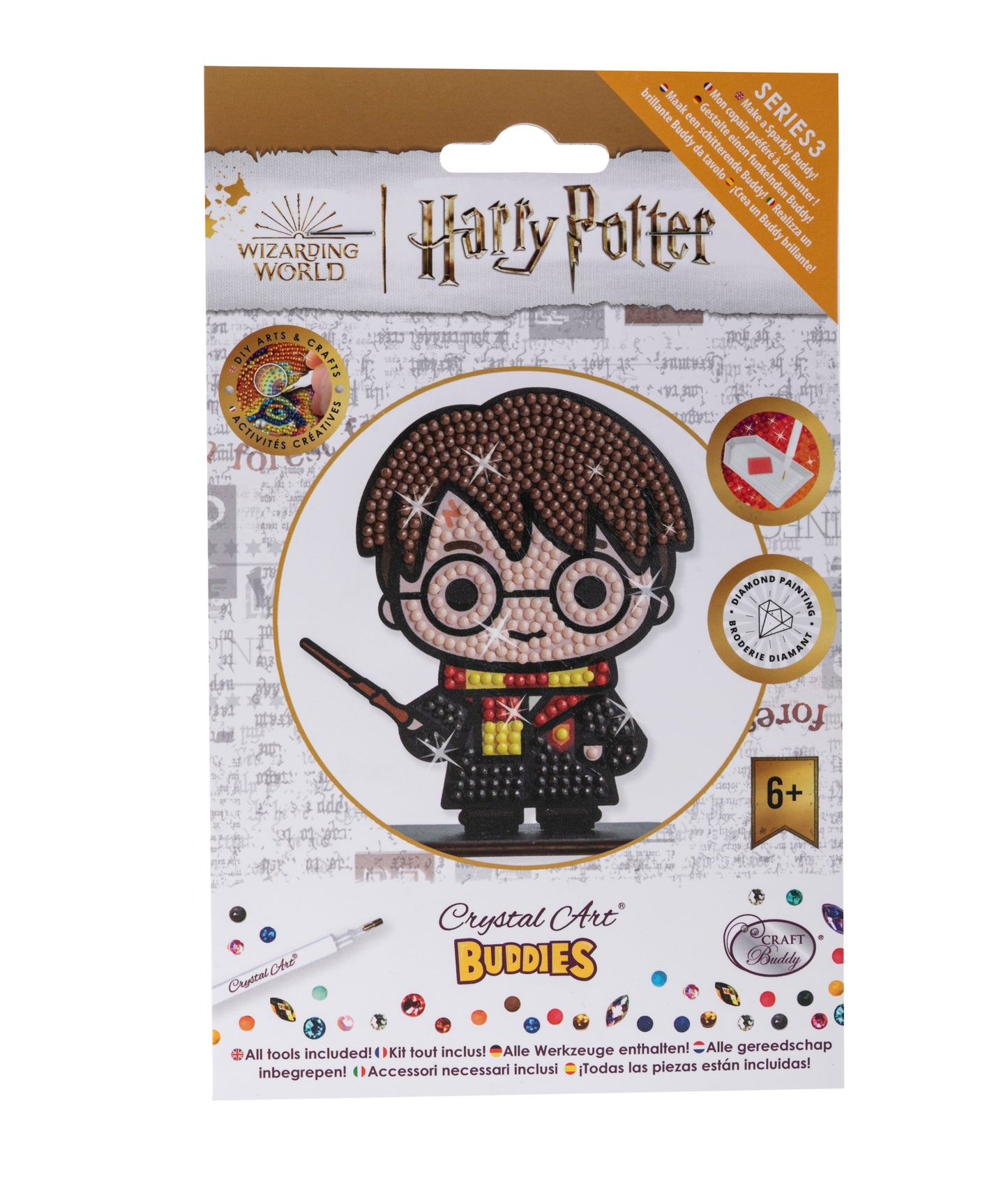 "HARRY POTTER" Crystal Art Buddies Harry Potter