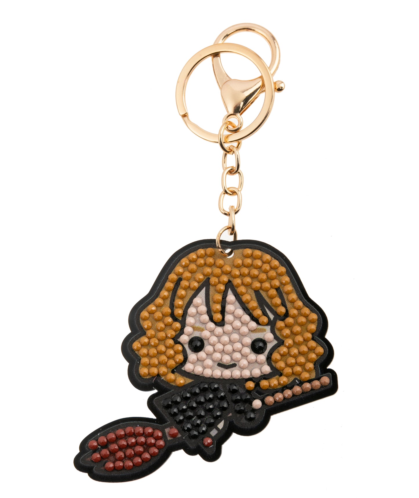 "FLYING FRIENDS" Harry Potter Crystal Art Keyring Kit