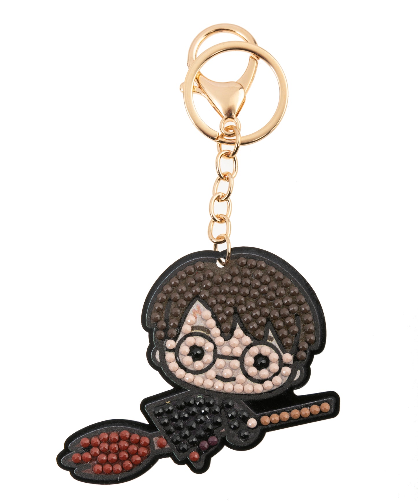 "FLYING FRIENDS" Harry Potter Crystal Art Keyring Kit