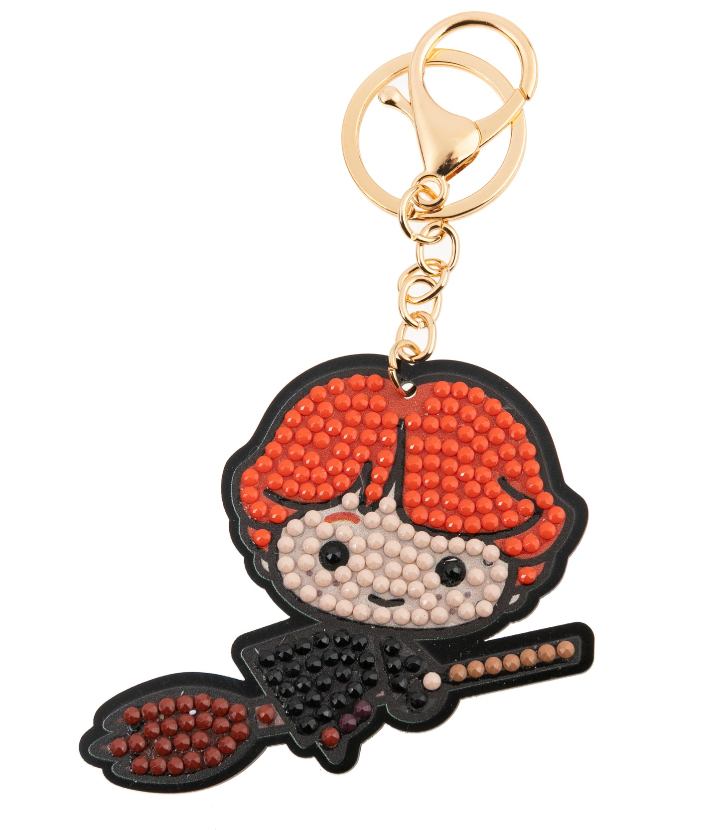 "FLYING FRIENDS" Harry Potter Crystal Art Keyring Kit