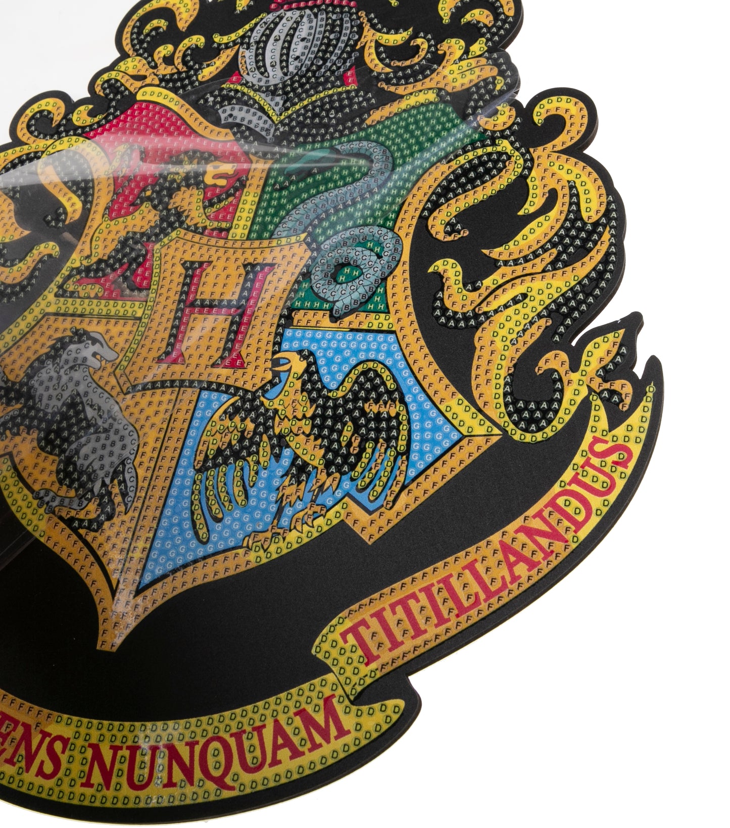 "HOGWARTS CREST" Harry Potter Wooden Hanging Decoration