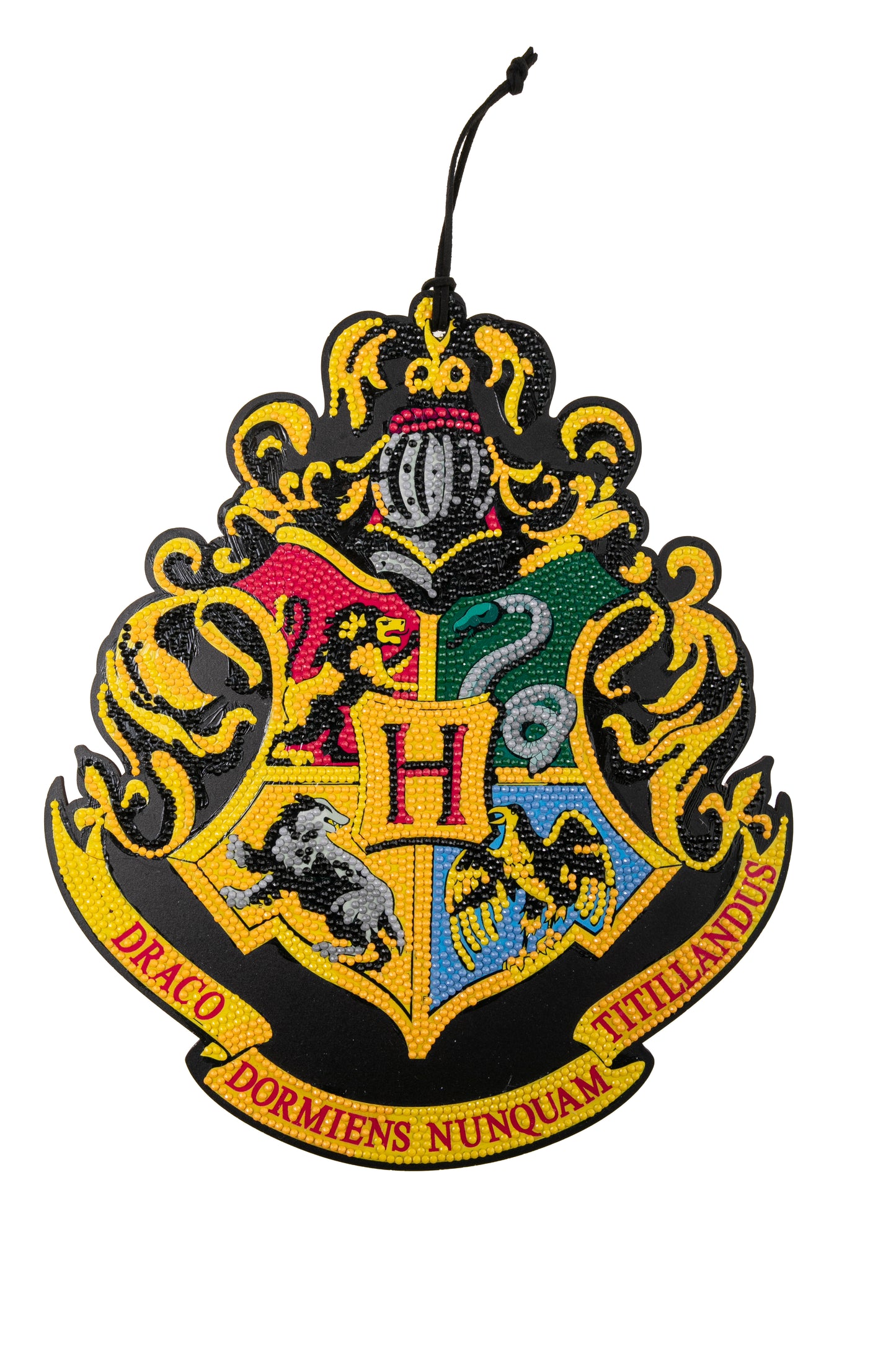 "HOGWARTS CREST" Harry Potter Wooden Hanging Decoration