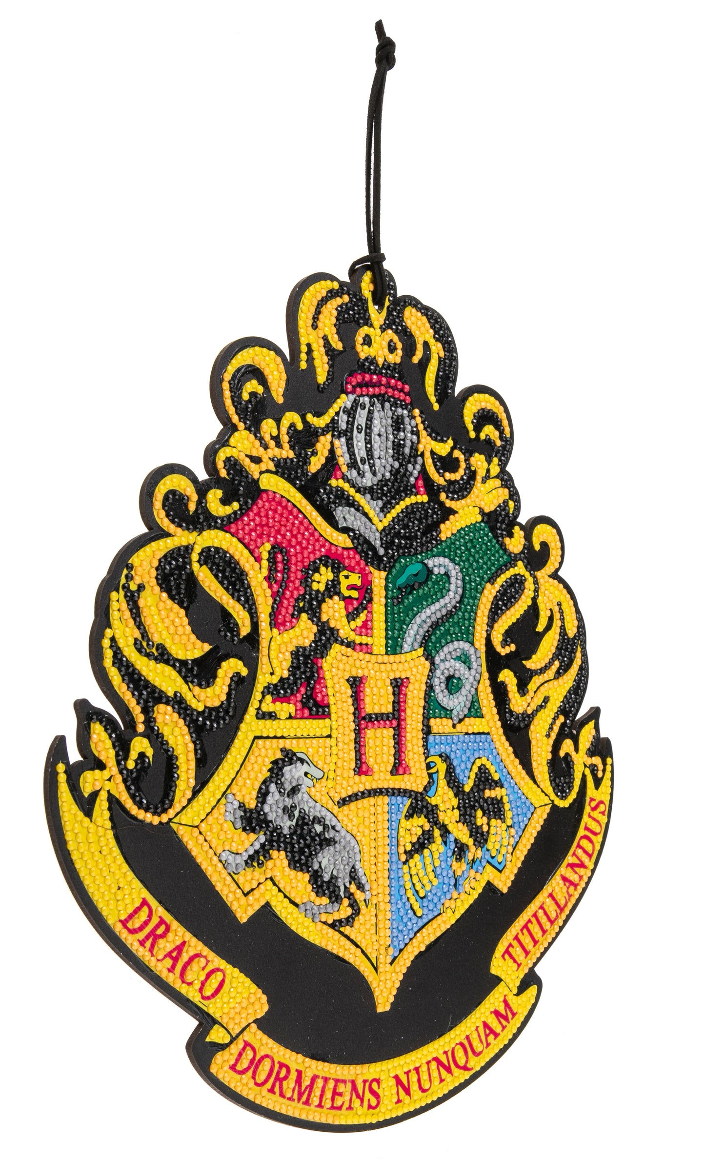 "HOGWARTS CREST" Harry Potter Wooden Hanging Decoration