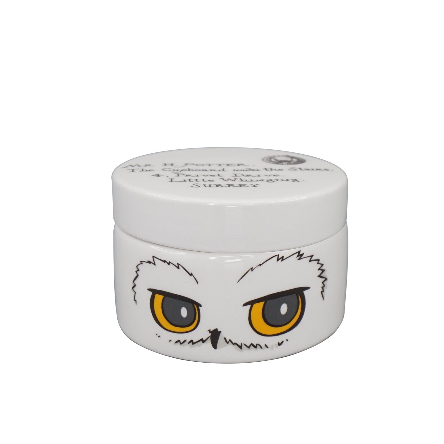 Harry Potter Hedwig Box Round Ceramic