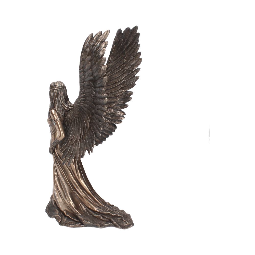 Anne Stokes Spirit Guide large bronze angel figurine