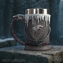 Load image into Gallery viewer, House Stark Tankard 14.7cm (GOT)
