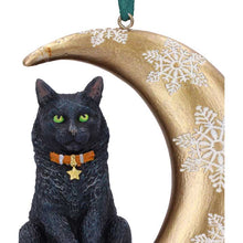 Load image into Gallery viewer, Moon Cat Hanging Ornament by Lisa Parker 9cm
