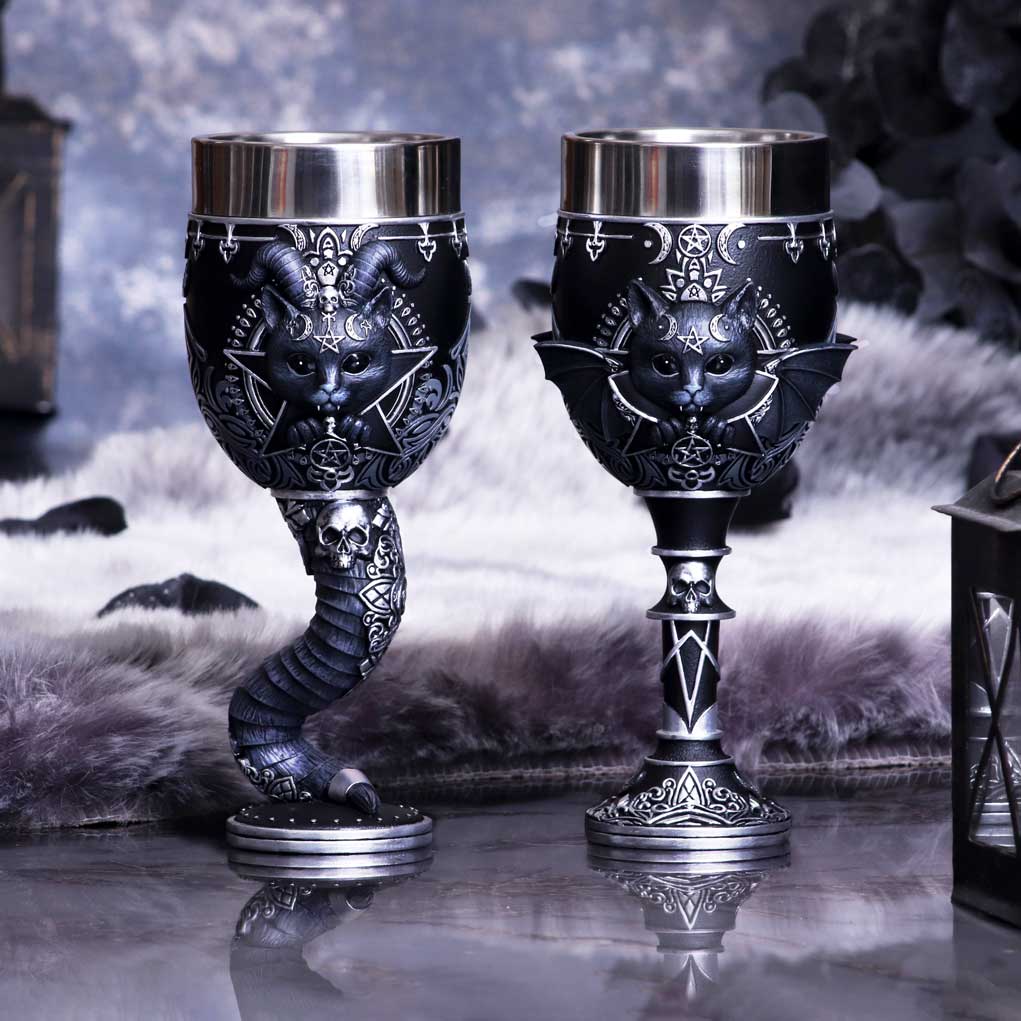 Gothic goblet with stainless steel insert