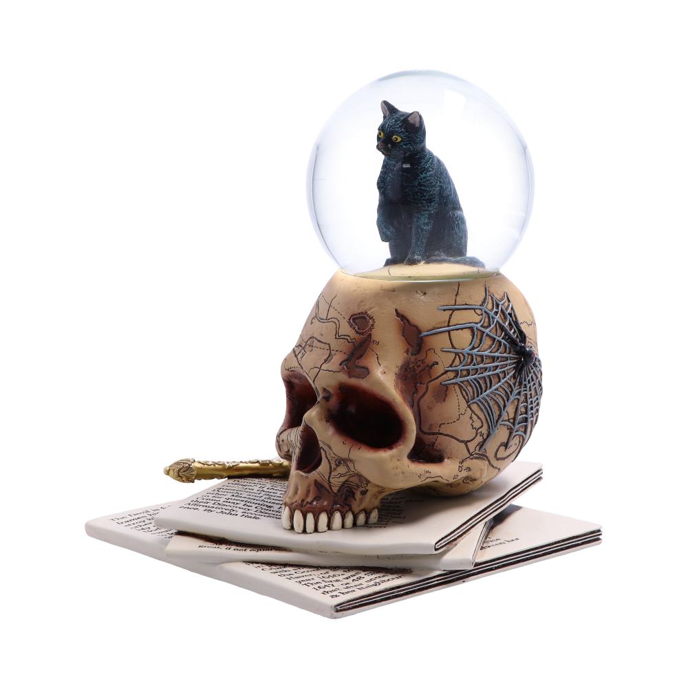 Lisa Parker Spirits of Salem Gothic witch familiar snow globe
