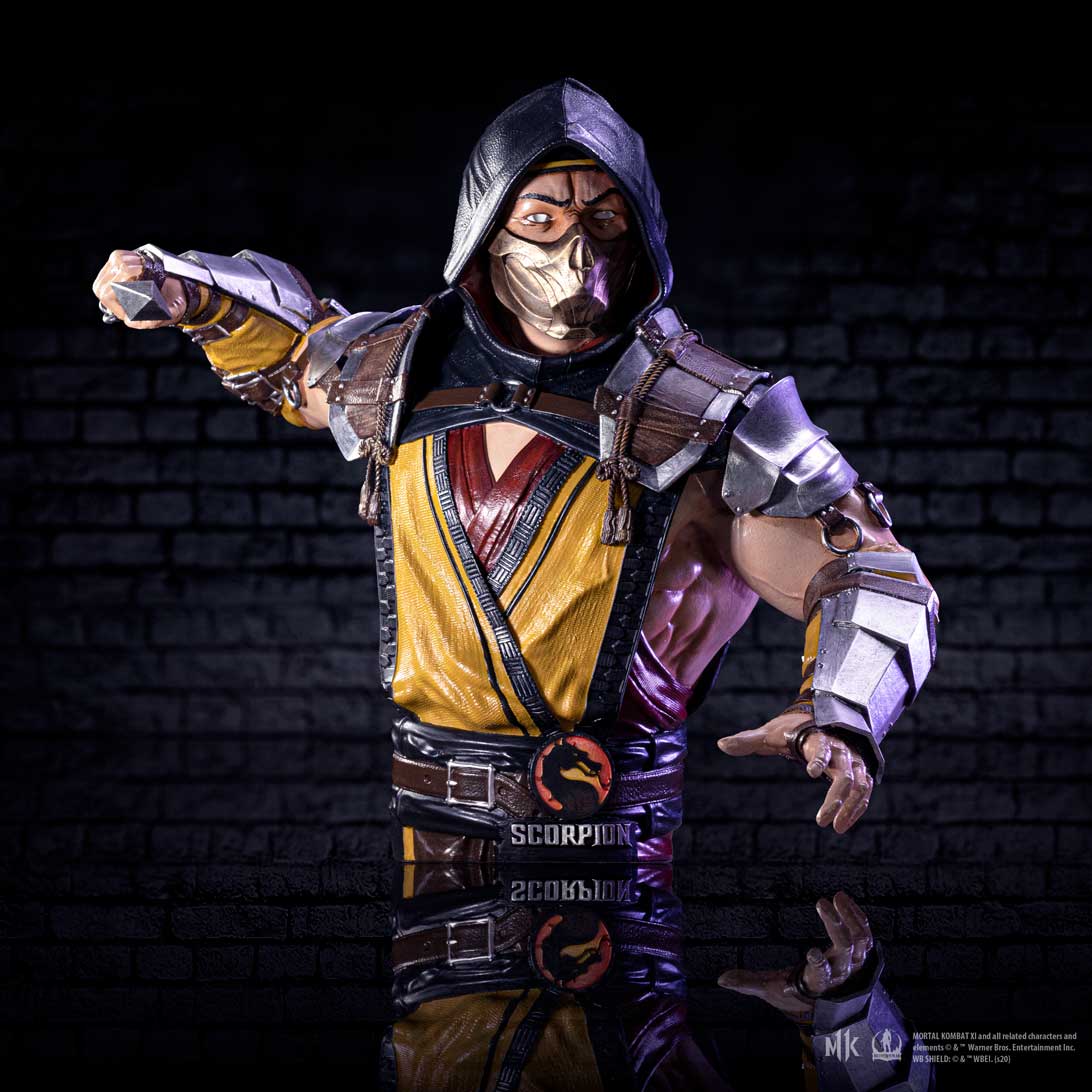 Mortal Kombat Scorpion Bust 29.5cm