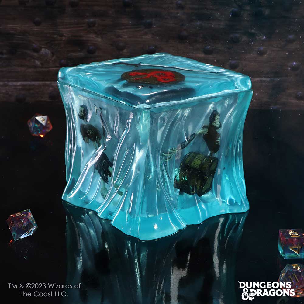 Pre-Order Dungeons & Dragons Gelatinous Cube Dice Box