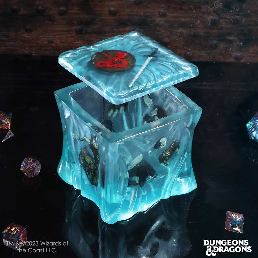 Pre-Order Dungeons & Dragons Gelatinous Cube Dice Box