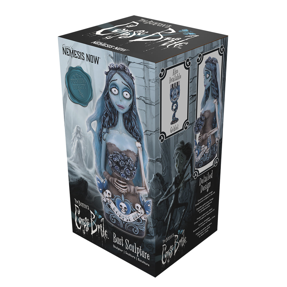 Packaging box for Corpse Bride Emily Bust