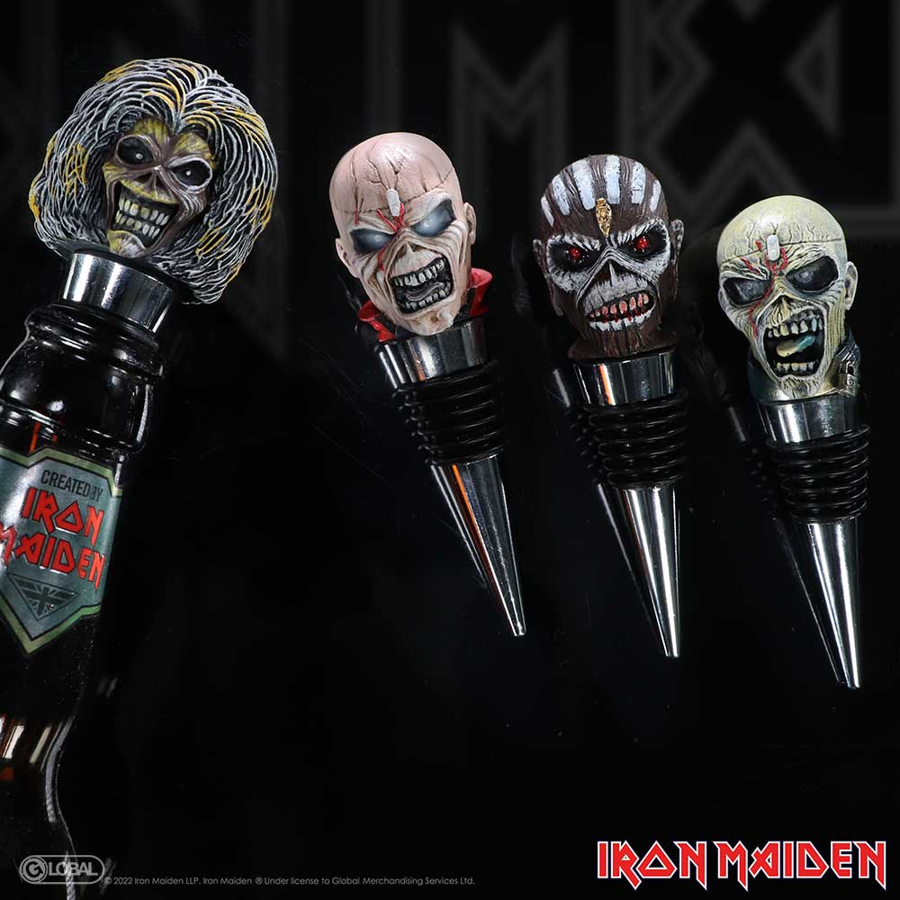 Iron Maiden Book of Souls Bottle Stopper 10cm