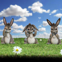 Load image into Gallery viewer, Three Wise Donkeys 11cm
