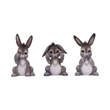 Load image into Gallery viewer, Three Wise Donkeys 11cm
