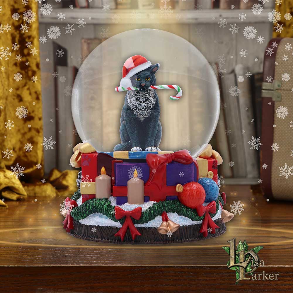 Krampuss Snow Globe by Lisa Parker 13.5cm