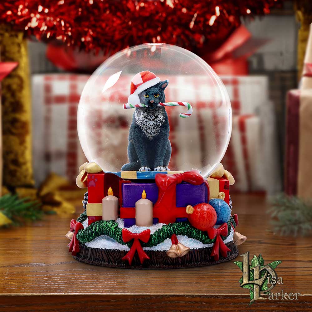 Krampuss Snow Globe by Lisa Parker 13.5cm