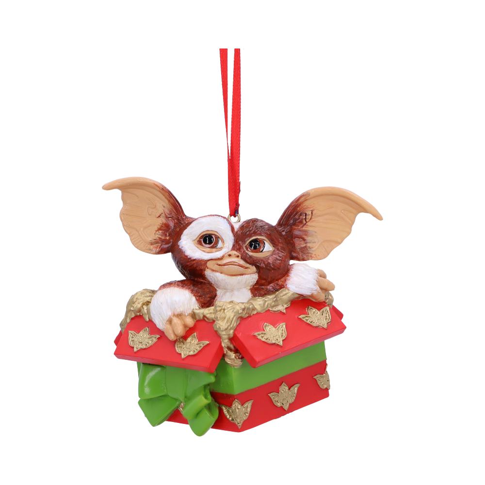 Gremlins™ Gizmo™ Gift Hanging Ornament 10cm – Official Christmas Decoration