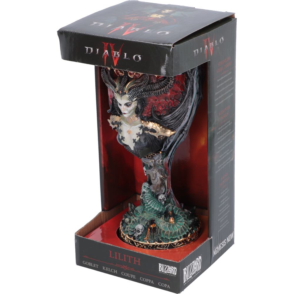 Official Diablo IV Lilith Goblet packaging