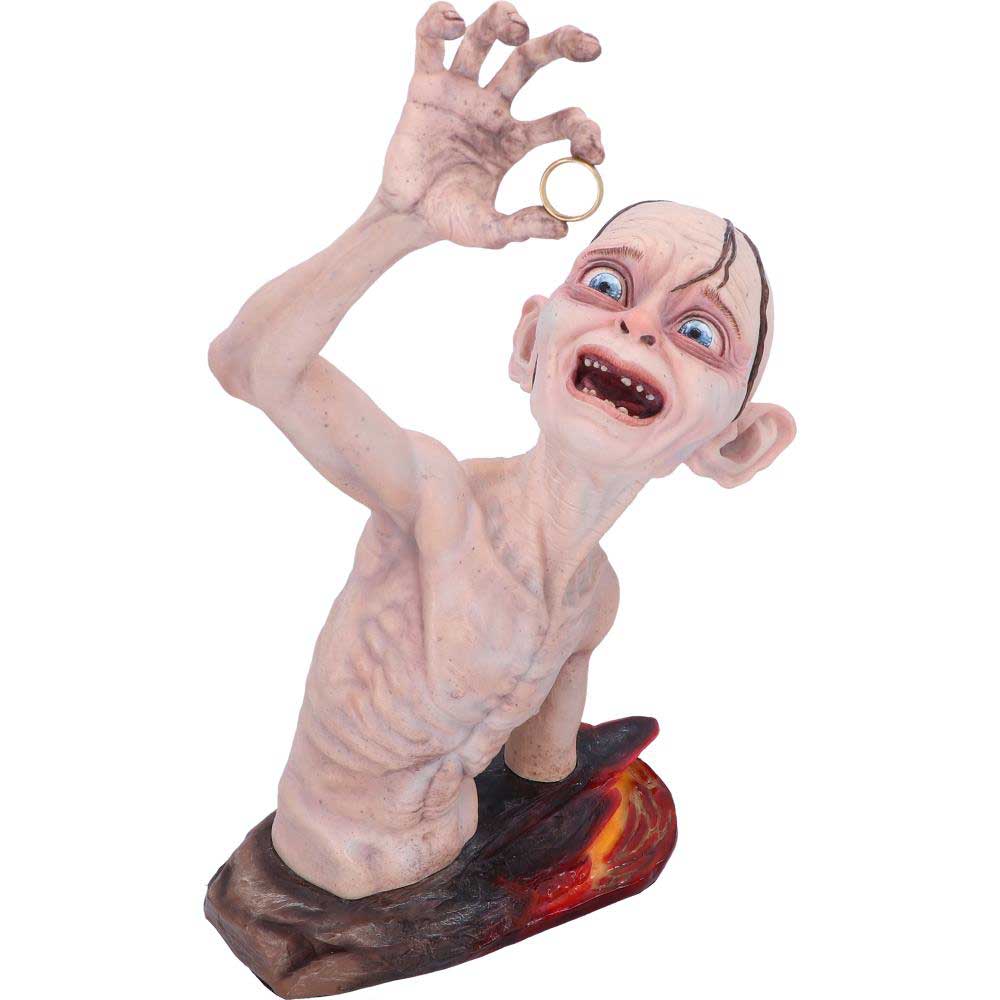 Hand-painted Lord of the Rings Gollum bust