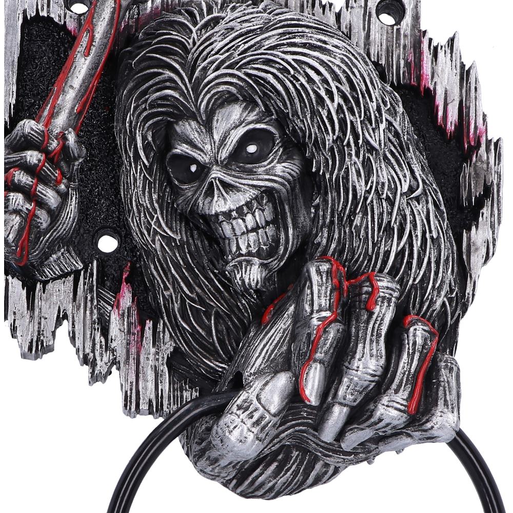 Iron Maiden metal door knocker