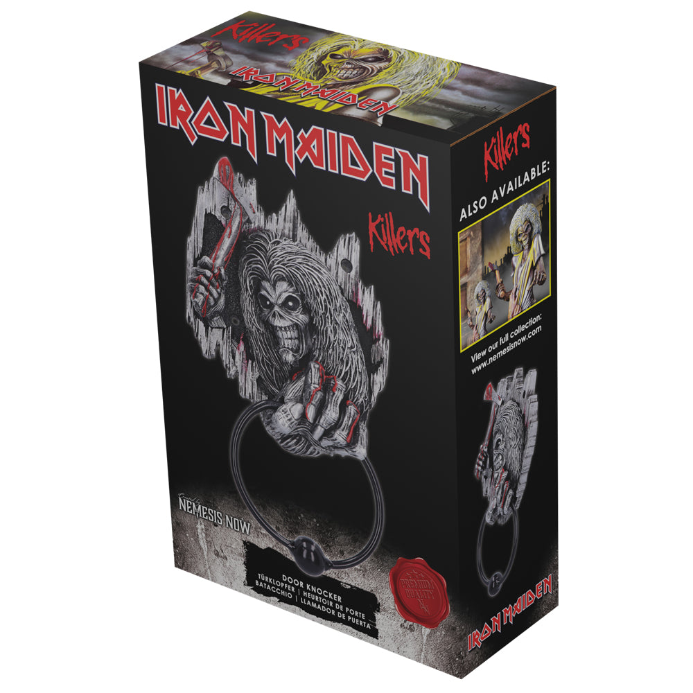 Official Iron Maiden gift boxed door knocker