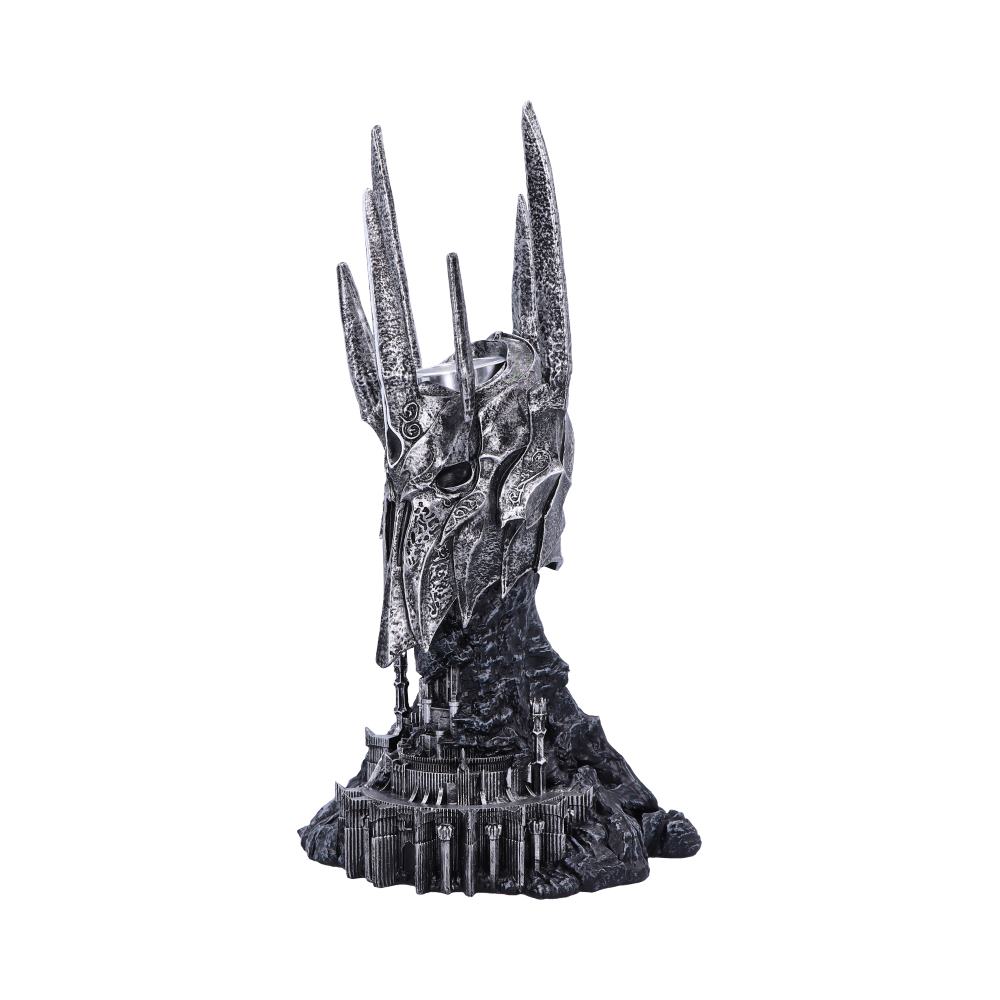 Side view of Lord of the Rings Sauron display piece
