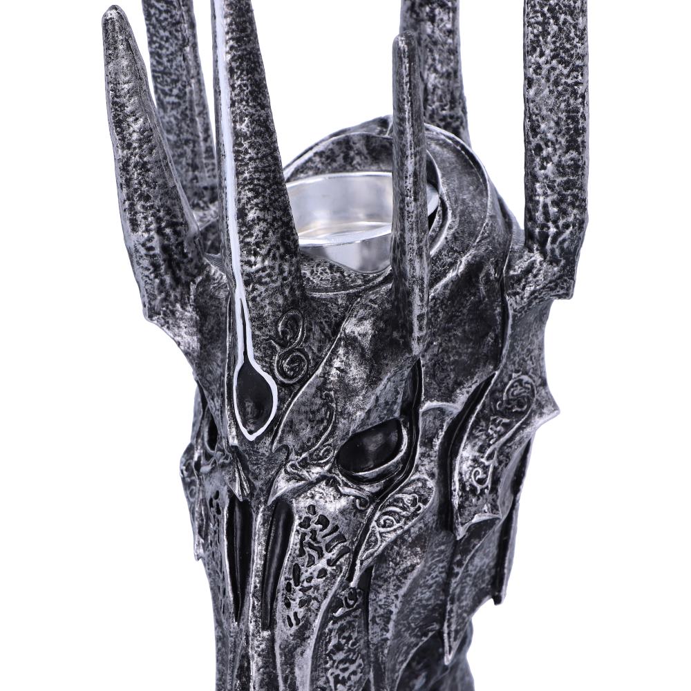 Detailed Sauron sculpture with tea light insert