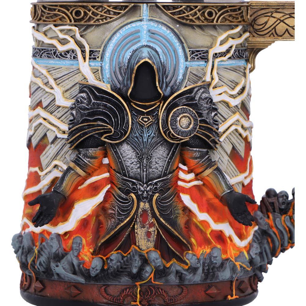 Close-up of Inarius inspired detailing and runes