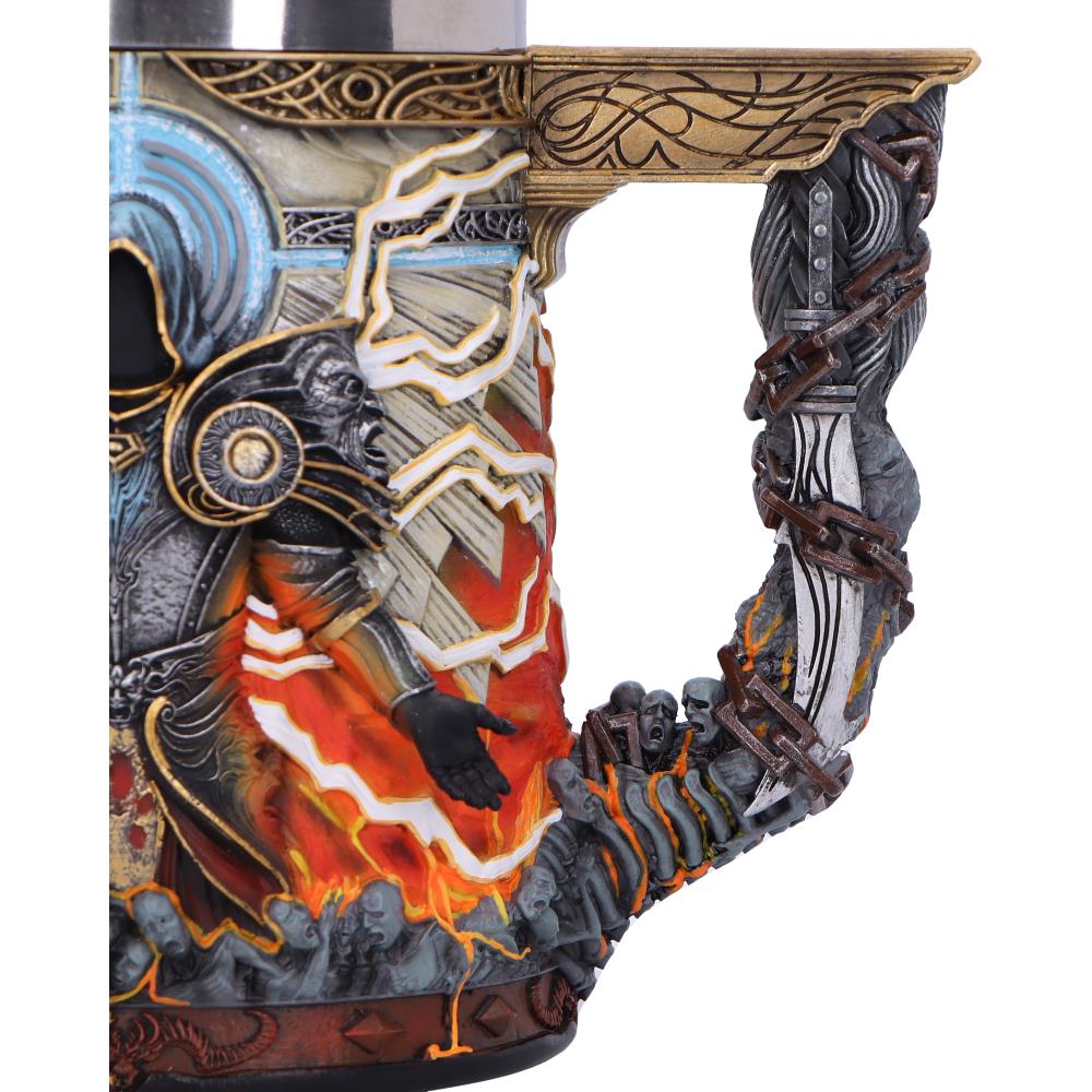 Official Diablo IV Inarius collectible tankard handle detail