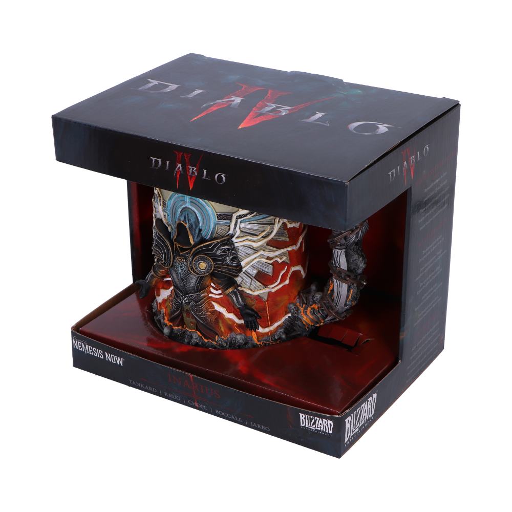 Official Diablo IV Inarius Tankard packaging