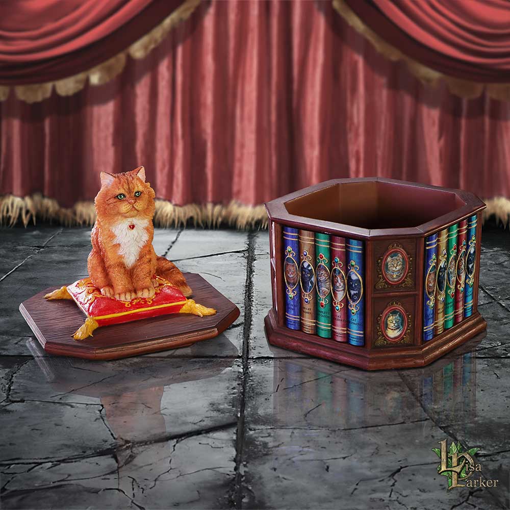 Mad About Cats Box by Lisa Parker 16.5cm