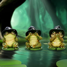 Load image into Gallery viewer, Three Wise Toads 10.3cm
