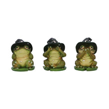 Load image into Gallery viewer, Three Wise Toads 10.3cm
