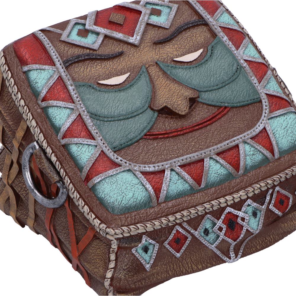 Close-up of textured Bag of Holding detail