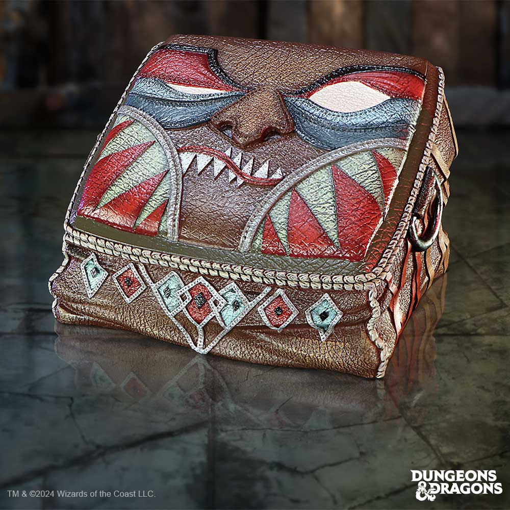 Bag of Holding and Devouring Box on display