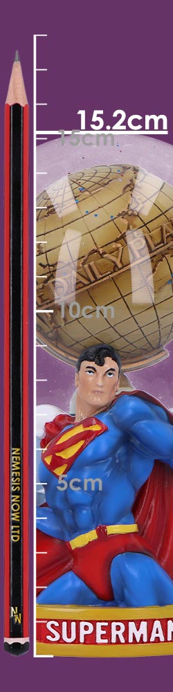 Official Superman Daily Planet snow globe full size display