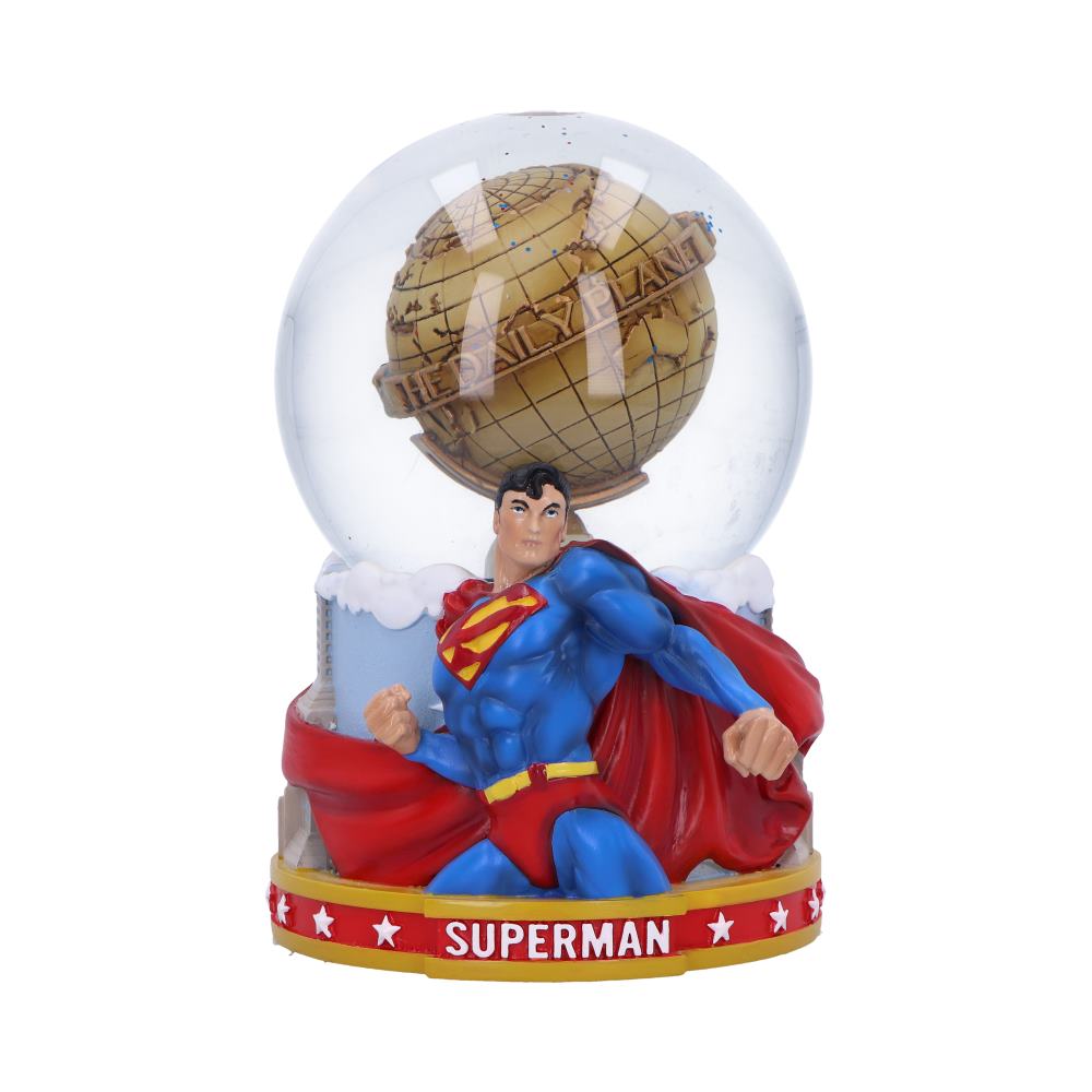 DC The Daily Planet Superman Snow Globe 15.2cm – Official Superman Collectible