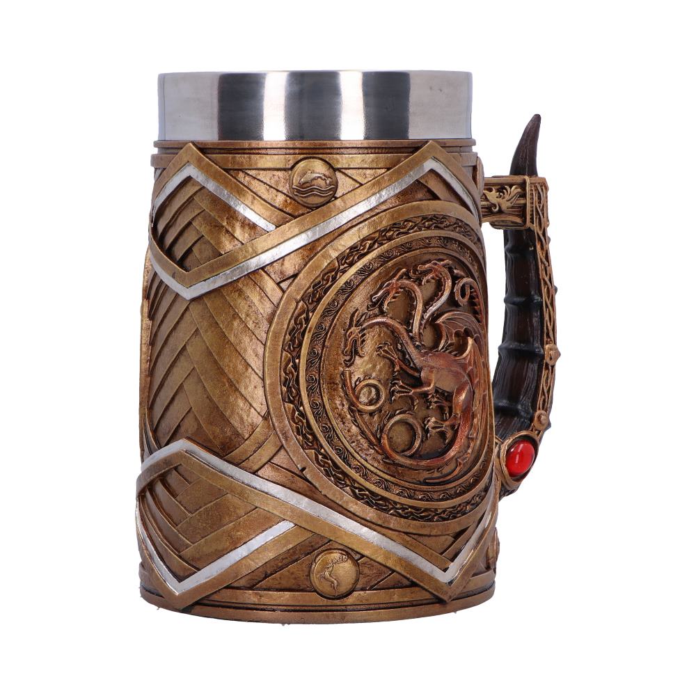 House of the Dragon Targaryen Crown and Dagger Tankard 16cm
