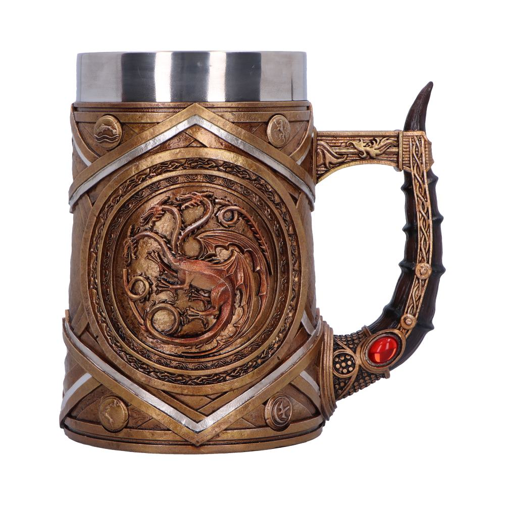 House of the Dragon Targaryen Crown and Dagger Tankard 16cm