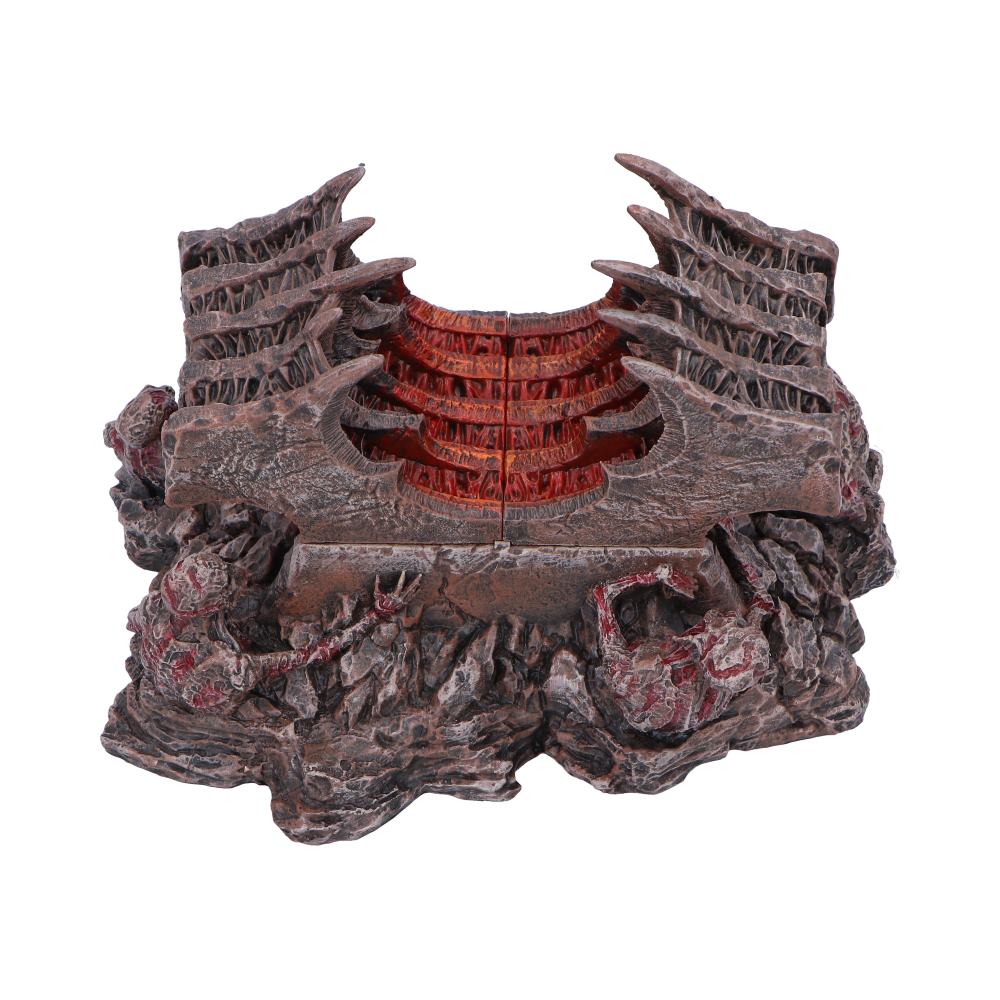 Diablo IV Helltide Chest Box with a central red structure