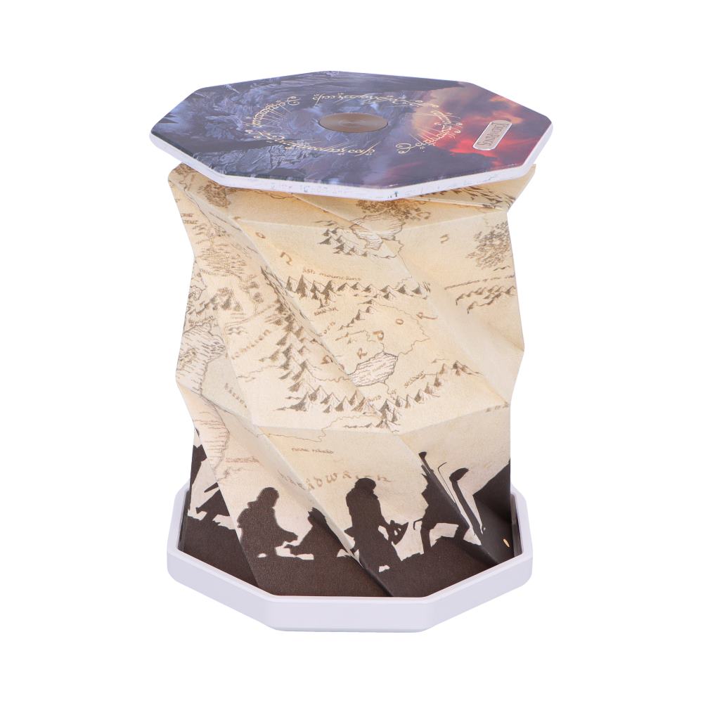 Middle-earth map artwork foldable lamp