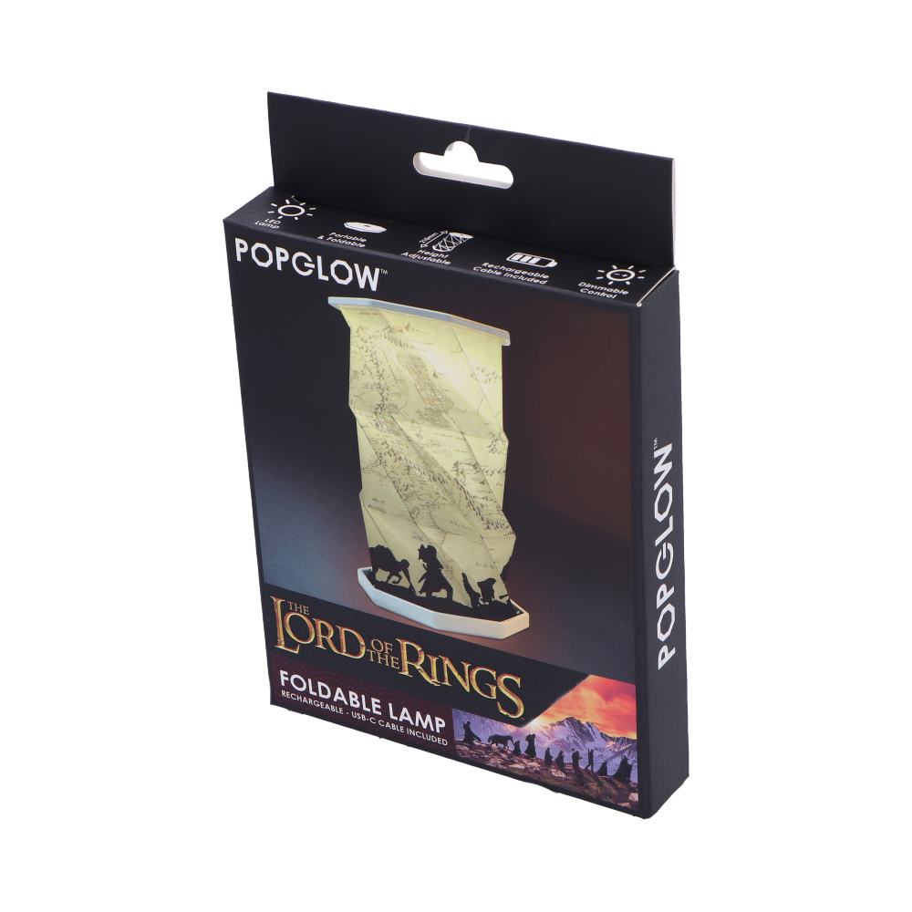 Lord of the Rings Foldable Lamp packaging details