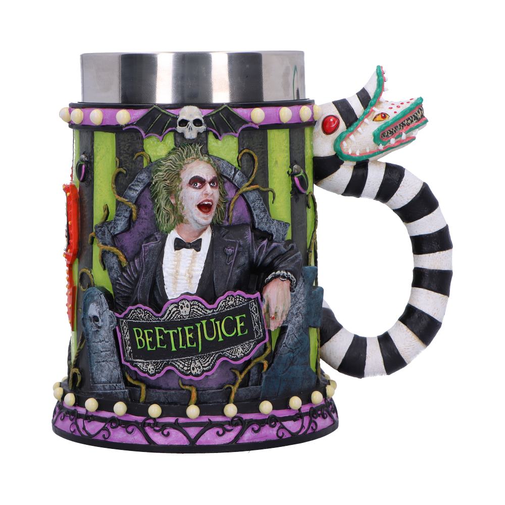 Beetlejuice™ Tankard 15.5cm – Official Collectible Tankard